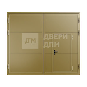 Противопожарные для коттеджа секционные откатные ВПМ-179
